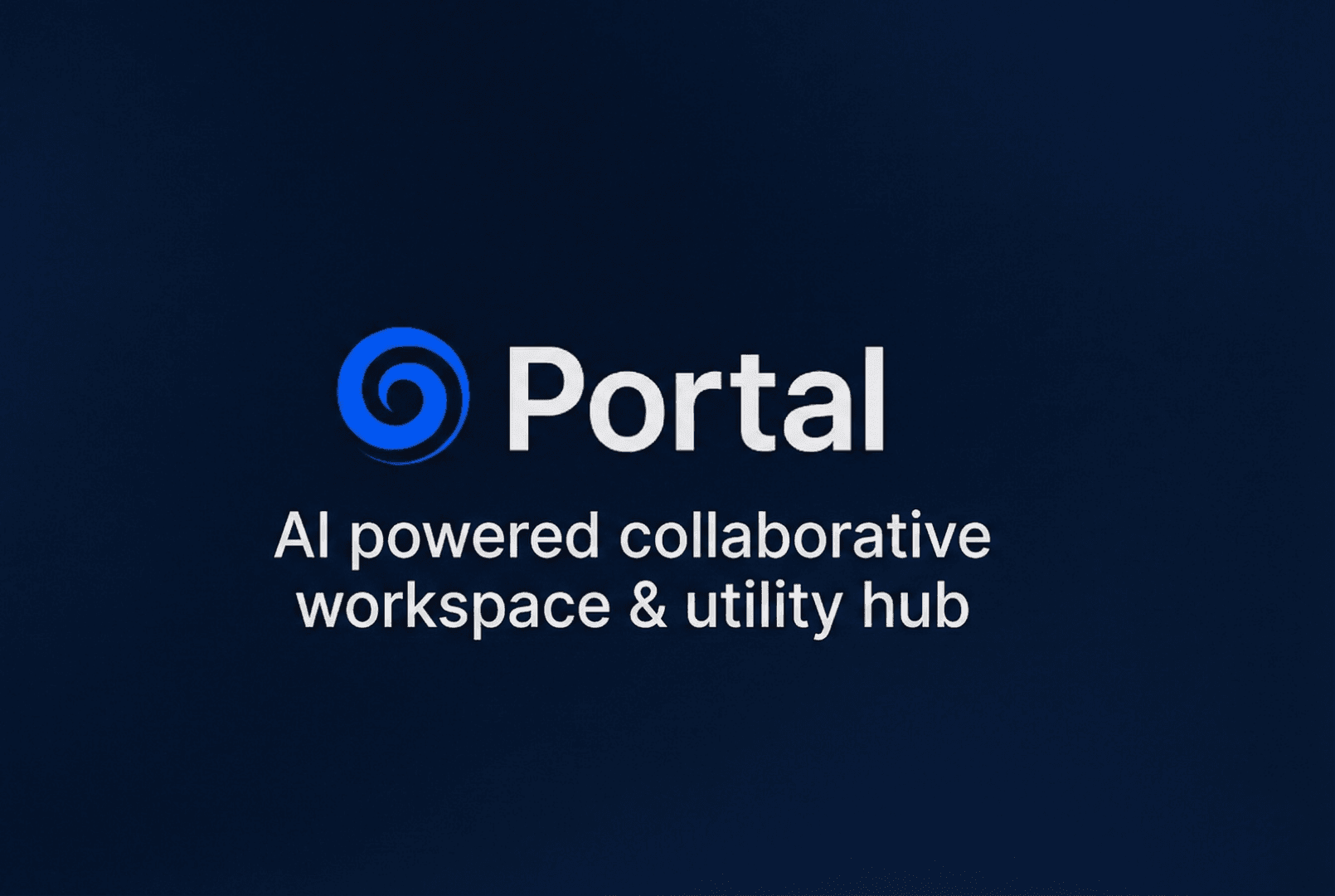 Portal – AI chat and tools hub